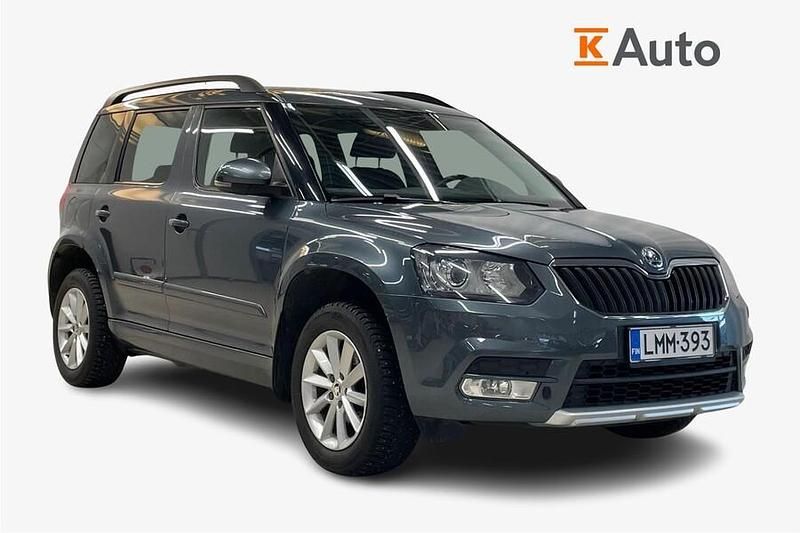 Käytetty Skoda Yeti Elegance 105 HP (77 kW) 2015 Hopea Katumaasturi