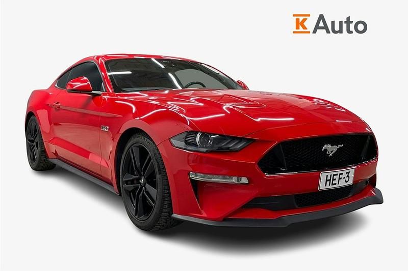 Käytetty Ford Mustang GT Fastback 450 HP (330 kW) 2018 Punainen Coupe - kaksiovinen