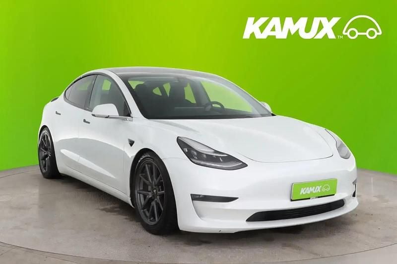 Valkoinen Käytetty 2019 Tesla Model 3 Long Range AWD Sedan | 20 400 € (Hyvä tarjous) - Kuva 1/4