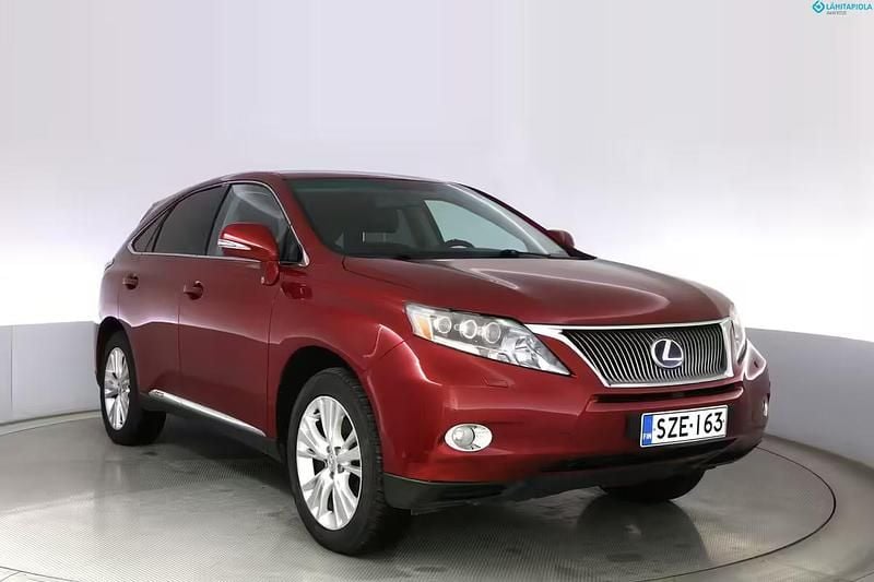 Käytetty Lexus RX450h 249 HP (183 kW) 2010 Punainen Katumaasturi