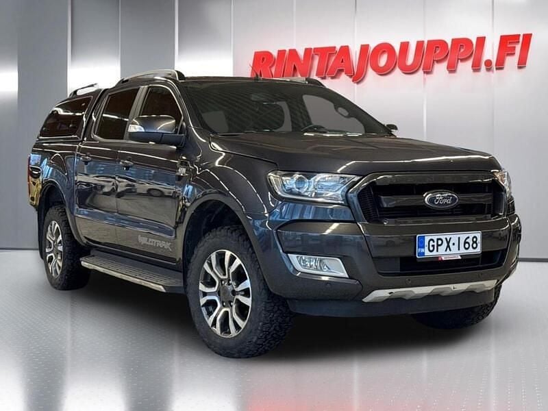 Harmaa Käytetty 2018 Ford Ranger Wildtrack Nouto | 26 800 € (Hyvä tarjous) - Kuva 1/3