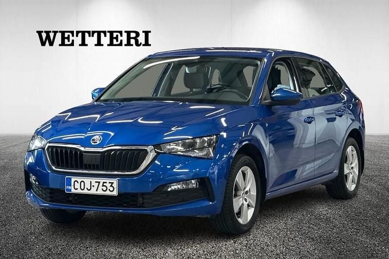 Sininen Käytetty 2020 Skoda Scala Ambition Viistoperä | 16 900 € (Perustarjous) - Kuva 1/4