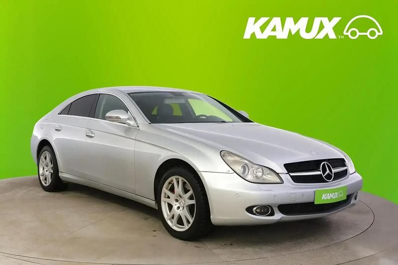 Käytetty Mercedes CLS350 272 HP (200 kW) 2004 Hopea / harmaa Sedan