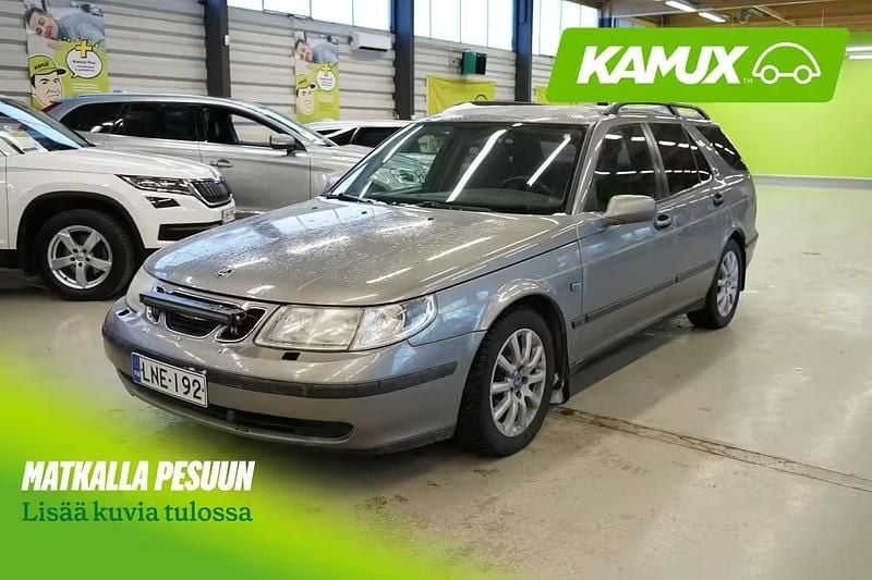 Käytetty Saab 9-5 120 HP (88 kW) 2003 Hopea / harmaa Farmari