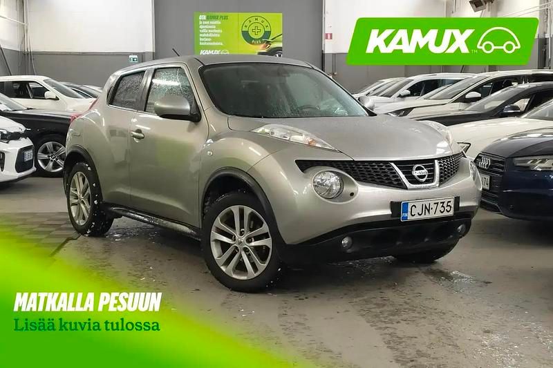 Käytetty Nissan Juke Acenta 117 HP (86 kW) 2014 Hopea / harmaa Katumaasturi