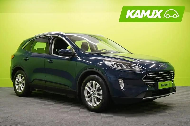 Sininen Käytetty 2021 Ford Kuga Titanium Katumaasturi | 15 490 € (Perustarjous) - Kuva 1/4
