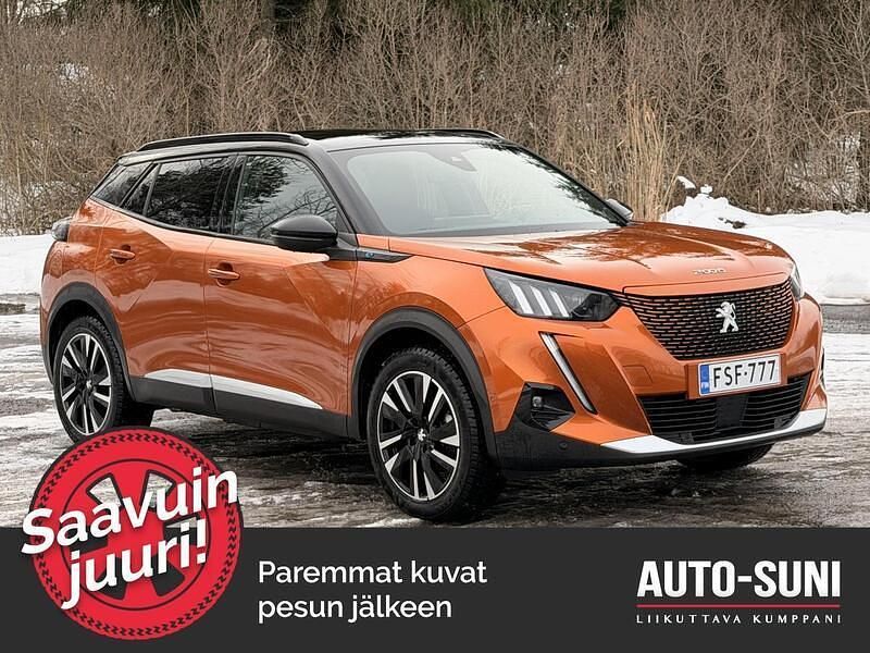Käytetty Peugeot e-2008 GTi 100 kW (136 HP) 2022 Oranssi Katumaasturi