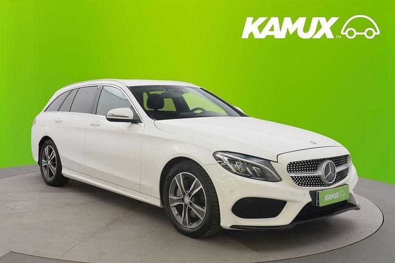 Valkoinen Käytetty 2015 Mercedes C220 Premium Sedan | 18 890 € (Hieman kallis) - Kuva 1/3