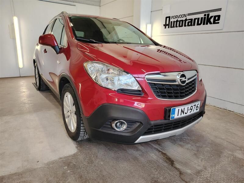 Punainen Käytetty 2014 Opel Mokka Enjoy Katumaasturi | 9 500 € (Perustarjous) - Kuva 1/4