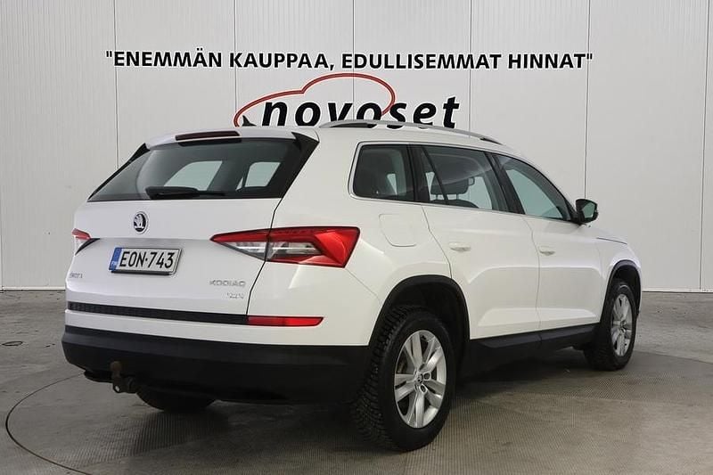 Käytetty Skoda Kodiaq Ambition 190 HP (139 kW) 2017 Valkoinen Katumaasturi