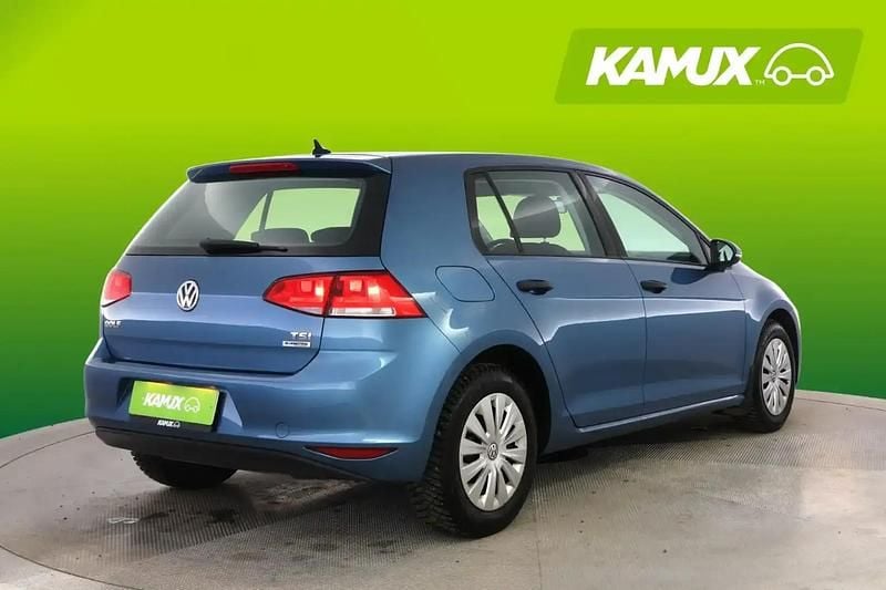 Käytetty VW Golf VII Trendline 86 HP (63 kW) 2016 Sininen Sedan