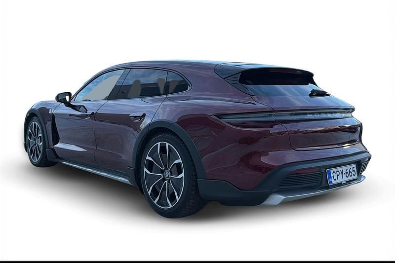 Käytetty Porsche Taycan Cross Turismo 350 kW (476 HP) 2021 Punainen Farmari