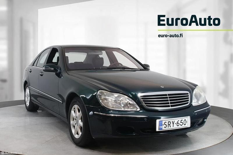 Vihreä Käytetty 2002 Mercedes S400 Sedan | 6 410 € - Kuva 1/4
