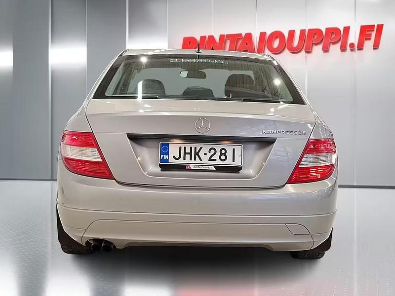 Käytetty Mercedes C180 Business 156 HP (114 kW) 2008 Harmaa Sedan