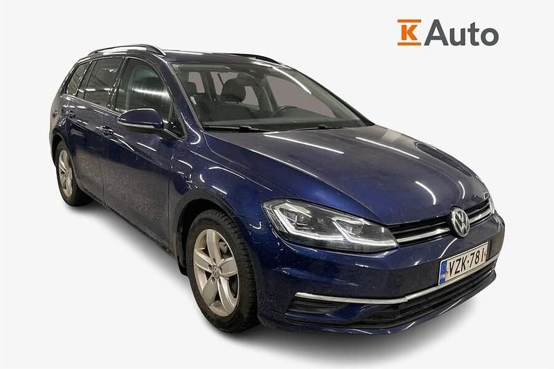 Sininen Käytetty 2017 VW Golf VII Comfortline Farmari | 14 900 € (Perustarjous) - Kuva 1/3