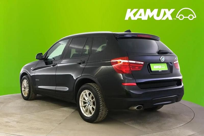 Käytetty BMW X3 Shadowline 190 HP (139 kW) 2016 Musta Katumaasturi