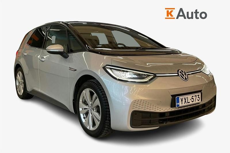 Hopea Käytetty 2021 VW ID.3 Pro Performance Viistoperä | 21 390 € (Perustarjous) - Kuva 1/3