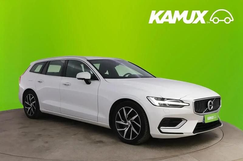 Valkoinen Käytetty 2021 Volvo V60 Inscription Farmari | 26 860 € (Hyvä tarjous) - Kuva 1/4