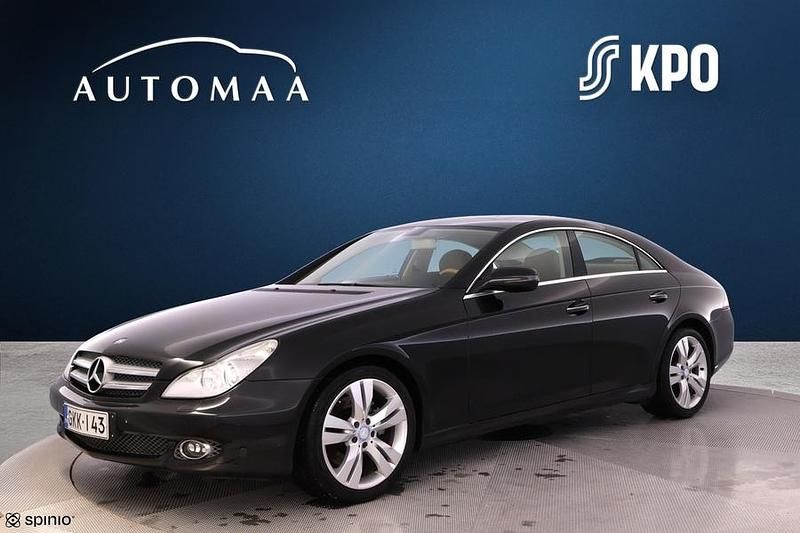 Musta Käytetty 2008 Mercedes CLS350 Coupe - kaksiovinen | 14 800 € - Kuva 1/3