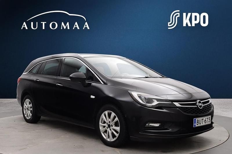 Käytetty Opel Astra Business 136 HP (100 kW) 2018 Musta Farmari