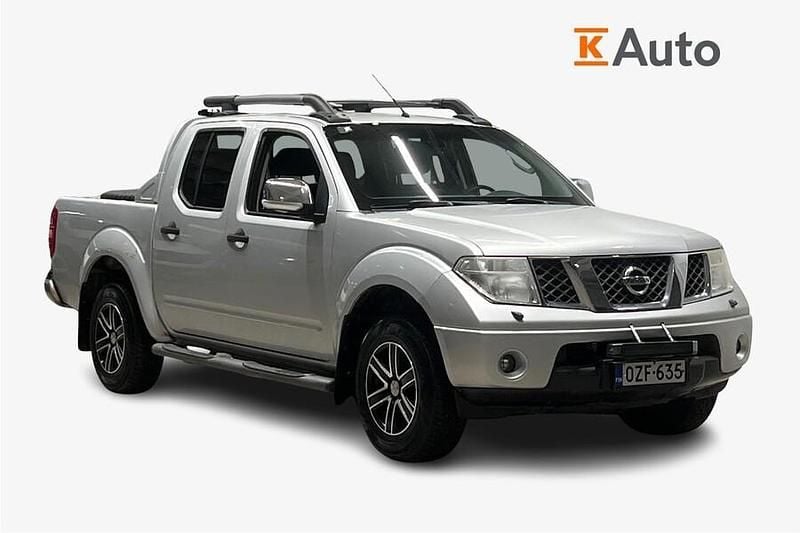 Käytetty Nissan Navara 171 HP (125 kW) 2009 Hopea Nouto