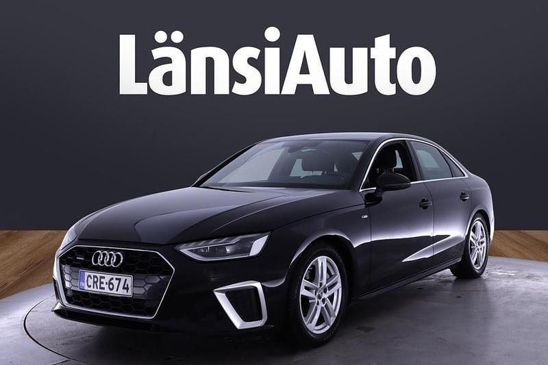 Musta Käytetty 2022 Audi A4 Business Sedan | 27 490 € (Hyvä tarjous) - Kuva 1/2