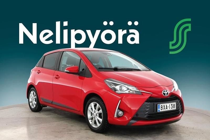 Käytetty Toyota Yaris Multidrive S 112 HP (82 kW) 2019 Punainen Viistoperä