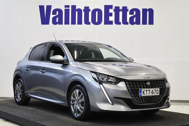 Käytetty Peugeot 208 Allure 101 HP (74 kW) 2020 Harmaa Viistoperä