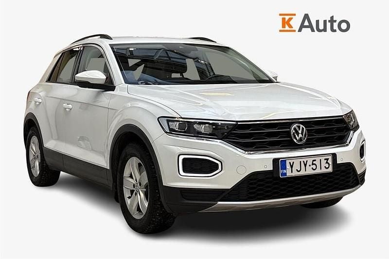 Valkoinen Käytetty 2018 VW T-Roc Style Katumaasturi | 19 870 € (Perustarjous) - Kuva 1/3