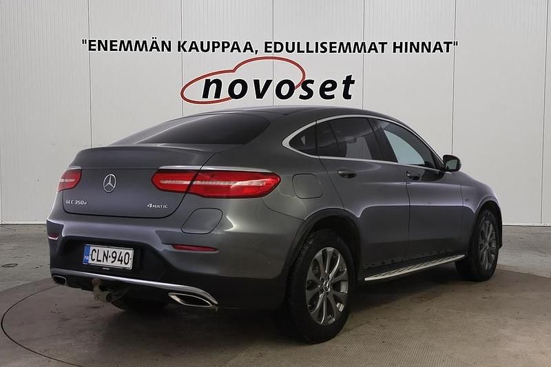 Käytetty Mercedes GLC350 Business 211 HP (155 kW) 2018 Harmaa Coupe - kaksiovinen