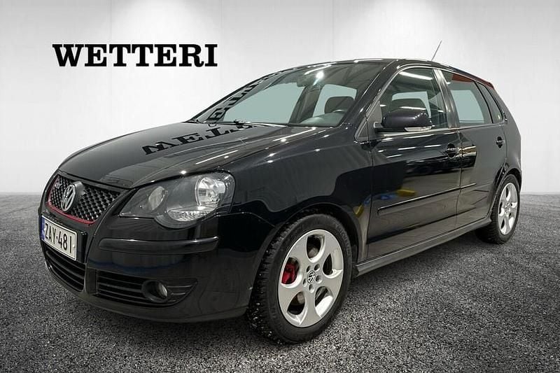 Käytetty VW Polo GTI 150 HP (110 kW) 2007 Musta Viistoperä