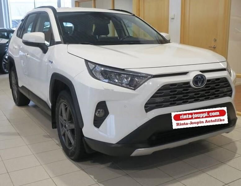 Valkoinen Käytetty 2019 Toyota RAV4 Hybrid Active Katumaasturi | 39 800 € (Hieman kallis) - Kuva 1/3