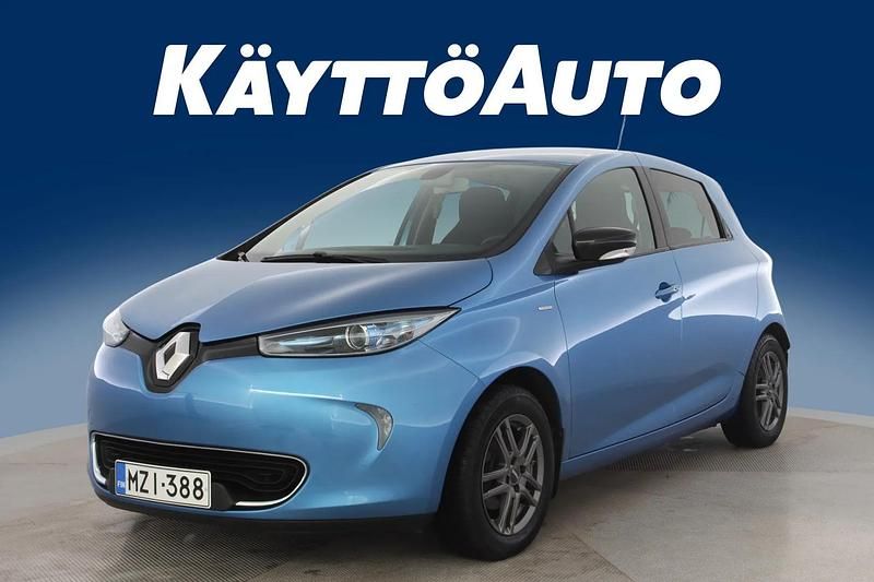 Käytetty Renault Zoe Intens 80 kW (109 HP) 2019 Sininen Viistoperä