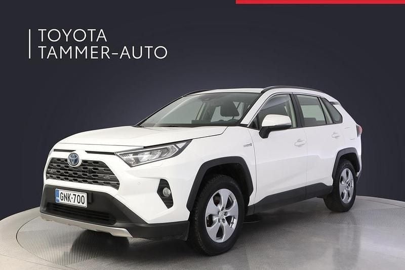 Valkoinen Käytetty 2019 Toyota RAV4 Hybrid Active Katumaasturi | 31 480 € (Perustarjous) - Kuva 1/3