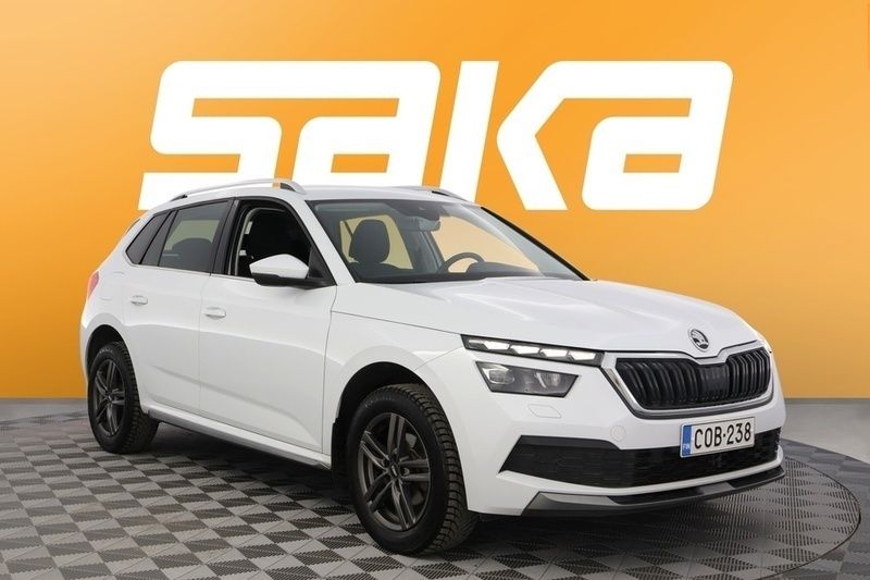 Valkoinen Käytetty 2020 Skoda Kamiq Style Katumaasturi | 22 390 € (Hieman kallis) - Kuva 1/3