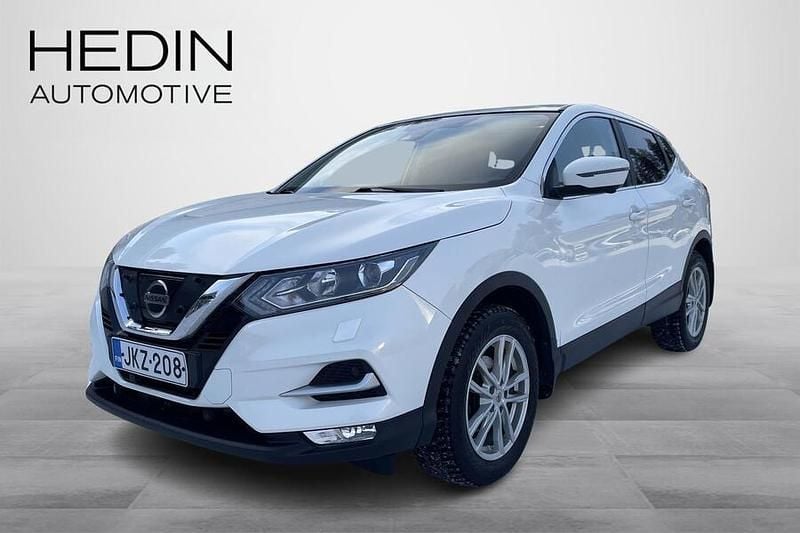 Käytetty Nissan Qashqai N-Connecta 116 HP (85 kW) 2018 Valkoinen Katumaasturi
