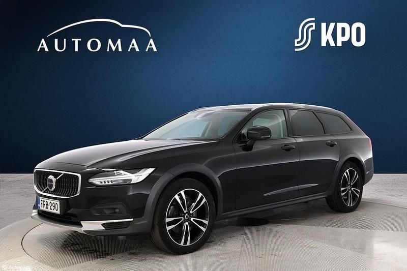 Musta Käytetty 2021 Volvo V90 CC Business Edition Farmari | 42 780 € (Hieman kallis) - Kuva 1/3