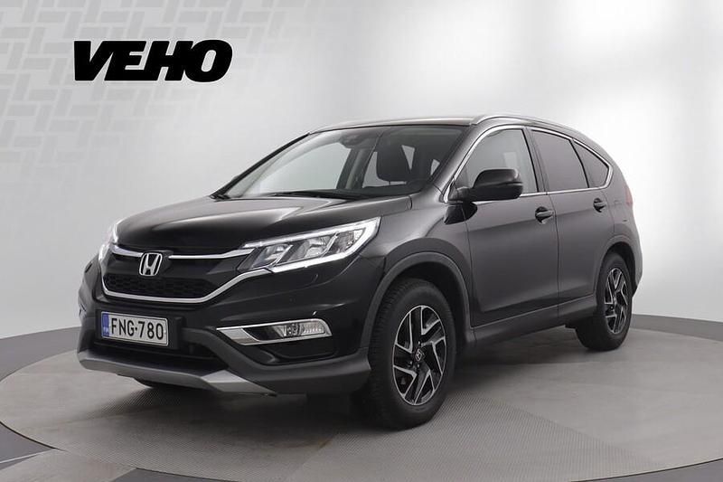 Musta Käytetty 2018 Honda CR-V Elegance Katumaasturi | 22 800 € (Perustarjous) - Kuva 1/4