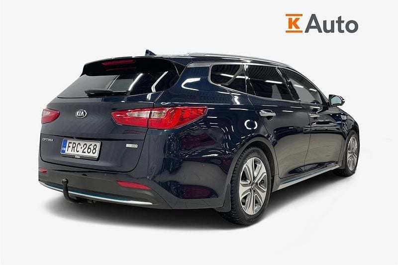 Käytetty Kia Optima 156 HP (114 kW) 2017 Sininen Farmari