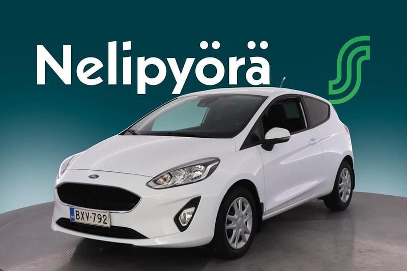 Käytetty Ford Fiesta Trend 86 HP (63 kW) 2020 Valkoinen Van