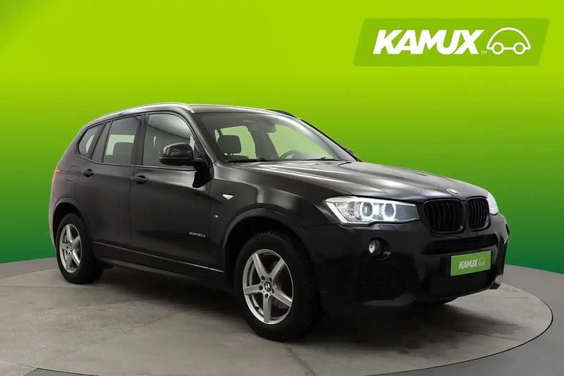 Käytetty BMW X3 M Sport 190 HP (139 kW) 2017 Musta Katumaasturi