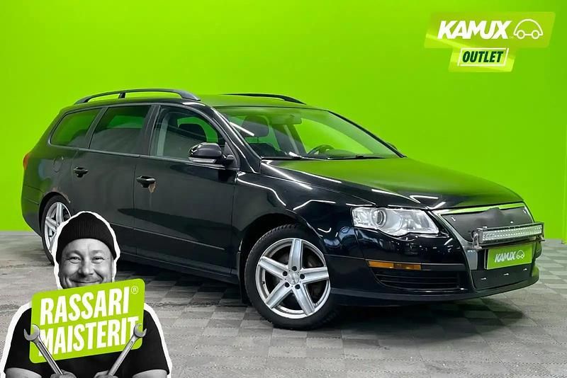 Käytetty VW Passat 105 HP (77 kW) 2007 Musta Farmari