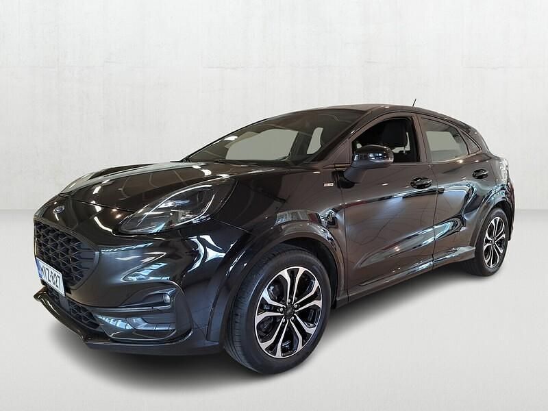Musta Käytetty 2021 Ford Puma ST-Line Katumaasturi | 15 890 € (Hyvä tarjous) - Kuva 1/4