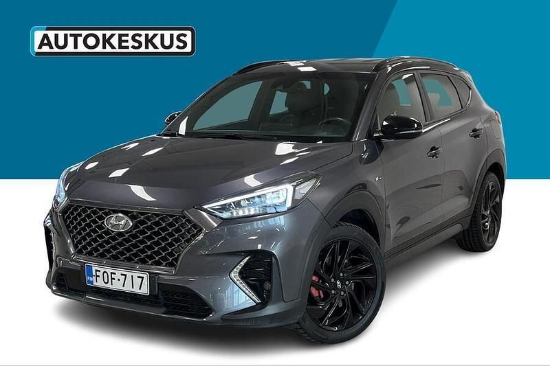 Harmaa Käytetty 2020 Hyundai Tucson N Line Katumaasturi | 27 490 € (Perustarjous) - Kuva 1/2