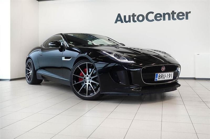 Musta Käytetty 2015 Jaguar F-Type Coupe - kaksiovinen | 56 800 € - Kuva 1/4