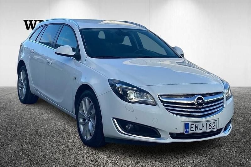 Valkoinen Käytetty 2014 Opel Insignia Edition Farmari | 12 700 € (Perustarjous) - Kuva 1/4