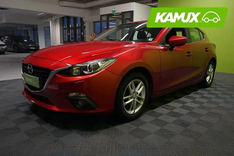 Käytetty Mazda 3 Touring 101 HP (74 kW) 2014 Punainen Sedan