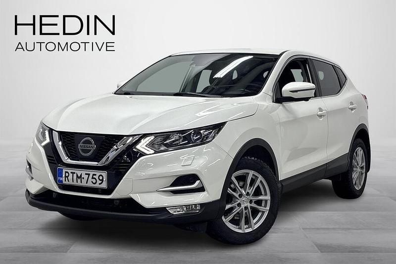 Käytetty Nissan Qashqai N-Connecta 116 HP (85 kW) 2017 Valkoinen Katumaasturi
