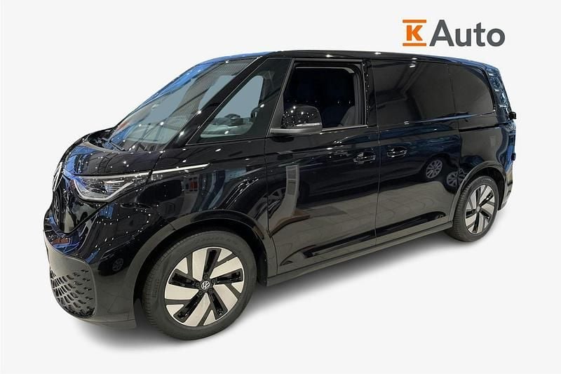 Uusi VW ID. Buzz Pro 250 kW (340 HP) 2026 Deep black musta helmiäisväri Tila-auto