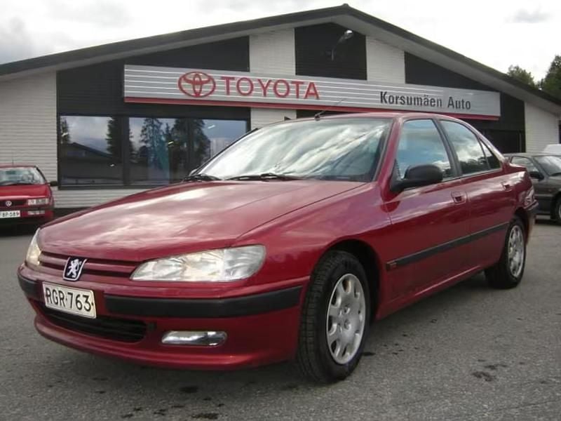 Punainen Käytetty 1996 Peugeot 406 Sedan | 2 000 € - Kuva 1/4
